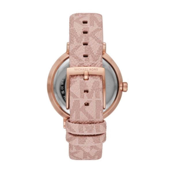 Michael Kors Pyper Quartz Silver Dial Pink Leather Strap Watch for Women - MK2947 Buy Now By Michael Kors