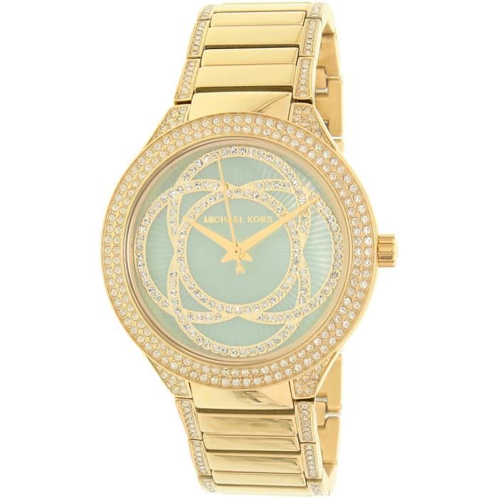 Michael Kors Kerry Mother of Pearl Dial Gold Steel Strap Watch for Women - MK3481 Buy Now By Michael Kors