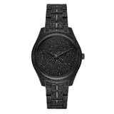 Michael Kors Lauryn Analog Crystals Black Dial Black Steel Strap Watch For Women - MK3980 Buy Now By Michael Kors