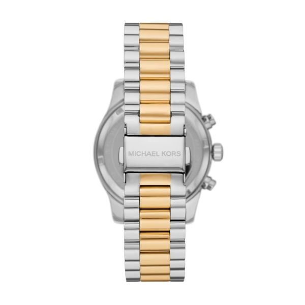Michael Kors Lexington Chronograph Green Dial Two Tone Steel Strap Watch For Women - MK7303 Buy Now By Michael Kors