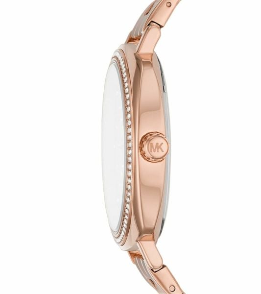 Michael Kors Nia Quartz Rose Gold Dial Rose Gold Steel Strap Watch For Women - MK3990 Buy Now By Michael Kors