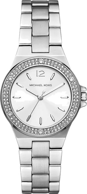 Michael Kors Lennox Three Hand Silver Dial Silver Steel Strap Watch For Women - MK7280 Buy Now By Michael Kors