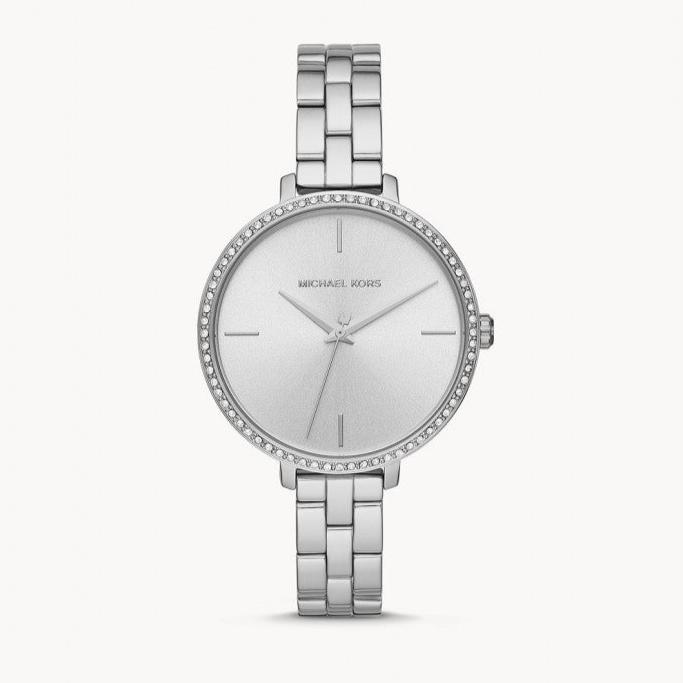 Michael Kors Charley Quartz Silver Dial Silver Steel Strap Watch for Women - MK4398 Buy Now By Michael Kors