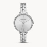 Michael Kors Charley Quartz Silver Dial Silver Steel Strap Watch for Women - MK4398 Buy Now By Michael Kors