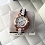 Michael Kors Bradshaw Silver Dial Two Tone Steel Strap Watch for Women - MK5907 Buy Now By Michael Kors