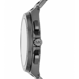 Michael Kors Lennox Chronograph Quartz Grey Dial Grey Steel Strap Watch For Men - MK9102 Buy Now By Michael Kors