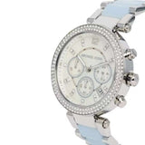 Michael Kors Parker White Dial Two Tone Steel Strap Watch for Women - MK6138 Buy Now By Michael Kors