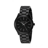 Michael Kors Mini Slim Runway Black Dial Black Steel Strap Watch for Women - MK3587 Buy Now By Michael Kors