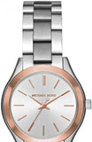 Michael Kors Mini Slim Runway Silver Dial Silver Steel Strap Watch for Women - MK3514 Buy Now By Michael Kors
