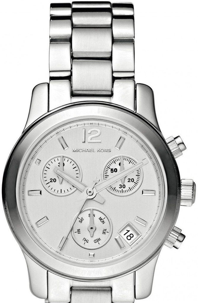 Michael Kors Runway Silver Dial Silver Steel Strap Watch for Women - MK5428 Buy Now By Michael Kors