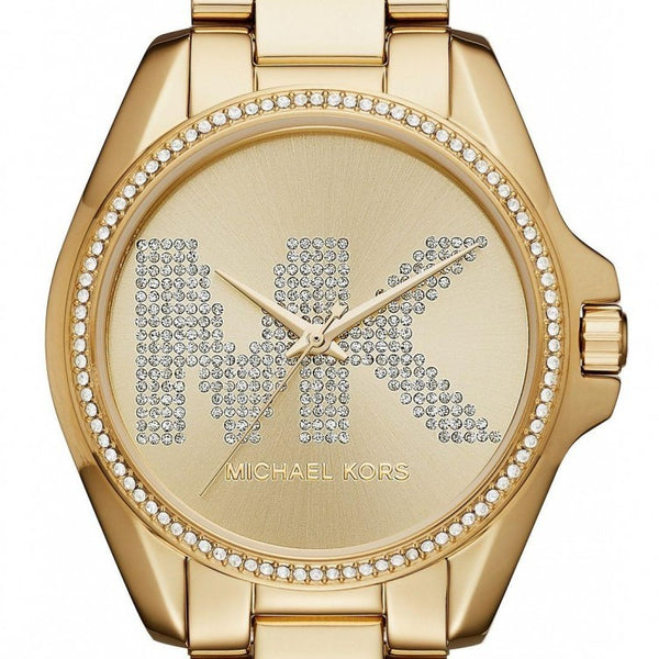 Michael Kors Bradshaw Quartz Gold Dial Gold Steel Strap Watch For Women - MK6555 Buy Now By Michael Kors
