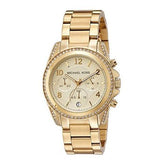 Michael Kors Runway Gold Dial Gold Steel Strap Watch for Women - MK5166 Buy Now By Michael Kors