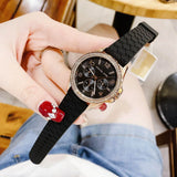 Michael Kors Mini Pilot Black Dial Black Silicone Strap Watch For Women - MK7373 Buy Now By Michael Kors