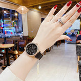 Michael Kors Tibby Multifunction Black Dial Black Leather Strap Watch For Women - MK6968 Buy Now By Michael Kors