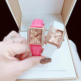 Michael Kors Emery Quartz Diamonds Rose Gold Dial Pink Leather Strap Watch For Women - MK2984 Buy Now By Michael Kors