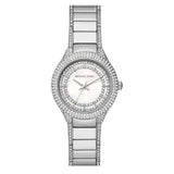 Michael Kors Sylvia Mother of Pearl Dial Silver Steel Strap Watch For Women - MK4657 Buy Now By Michael Kors