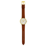 Michael Kors Pyper Quartz Silver Dial Brown Leather Watch For Women - MK2740 Buy Now By Michael Kors