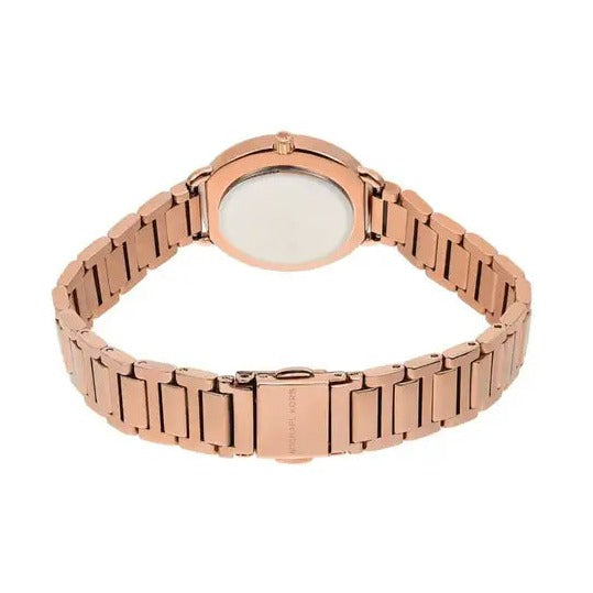 Michael Kors Portia Analog Quartz Rose Gold Dial Rose Gold Steel Strap Watch For Women - MK3839 Buy Now By Michael Kors