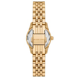 Michael Kors Lexington Three Hand Blue Dial Gold Steel Strap Watch for Women - MK4813 Buy Now By Michael Kors