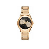 Michael Kors Hartman Analog Quartz Black Dial Gold Steel Strap Watch For Women - MK3647 Buy Now By Michael Kors