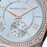 Michael Kors Bryn Quartz Blue Dial Two Tone Steel Strap Watch For Women - MK6136 Buy Now By Michael Kors