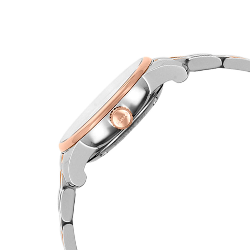 Mido Baroncelli III Automatic Mother of Pearl White Dial Two Tone Steel Strap Watch For Women - M7600.9.69.1 Buy Now By Mido