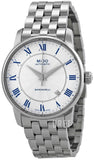Mido Baroncelli III Automatic Silver Dial Silver Steel Strap Watch For Women - M7600.4.21.1 Buy Now By Mido