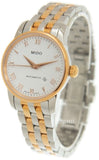 Mido Baroncelli III Automatic White Dial Two Tone Steel Strap Watch For Women - M7600.9.N6.1 Buy Now By Mido