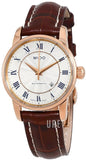 Mido Baroncelli III Automatic Silver Dial Brown Leather Strap Watch For Men - M8600.2.21.8 Buy Now By Mido