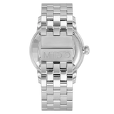 Mido Baroncelli II Automatic White Dial Silver Steel Strap Watch For Men - M8600.4.26.1 Buy Now By Mido