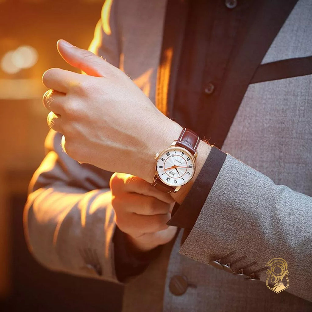 Mido Baroncelli III Automatic Silver Dial Brown Leather Strap Watch For Men - M8600.2.21.8 Buy Now By Mido