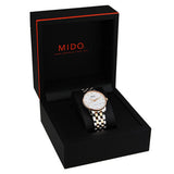 Mido Baroncelli Automatic White Dial Two Tone Steel Strap Watch For Women - M8600.9.N6.1 Buy Now By Mido