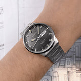Mido Commander II Automatic Chronometer Grey Dial Silver Steel Strap Watch For Men - M021.431.11.061.00 Buy Now By Mido