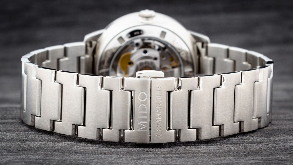 Mido Commander II Automatic Chronometer Grey Dial Silver Steel Strap Watch For Men - M021.431.11.061.00 Buy Now By Mido