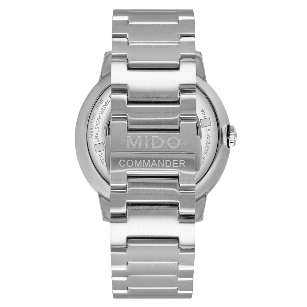 Mido Commander II Chronometer Automatic Silver Dial Two Tone Steel Strap Watch For Men - M021.431.22.031.00 Buy Now By Mido