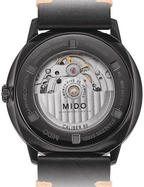 Mido Commander Automatic Gradient Black Dial Black Nylon Strap Watch For Men - M021.407.37.411.00 Buy Now By Mido
