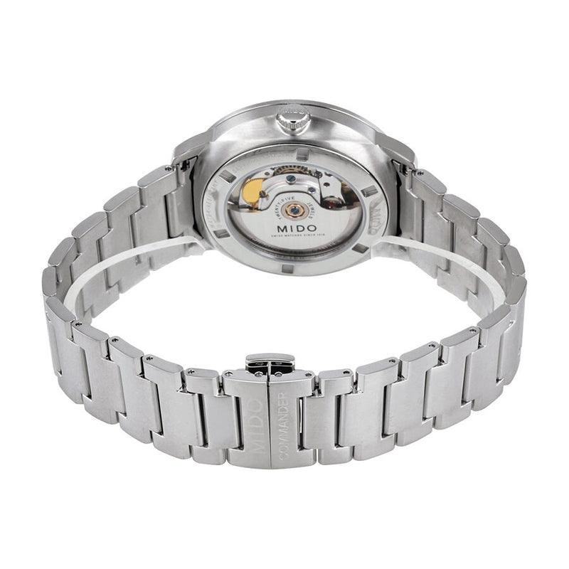 Mido Commander II Automatic Chronometer Silver Dial Silver Steel Strap Watch For Men - M021.431.11.031.00 Buy Now By Mido