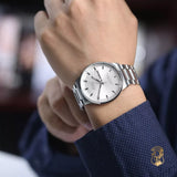 Mido Commander II Automatic Chronometer Silver Dial Silver Steel Strap Watch For Men - M021.431.11.031.00 Buy Now By Mido