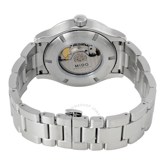 Mido Multifort Automatic Silver Dial Silver Steel Strap Watch For Men - M005.430.11.031.80 Buy Now By Mido