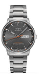 Mido Commander II Automatic Chronometer Grey Dial Silver Steel Strap Watch For Men - M021.431.11.061.01 Buy Now By Mido