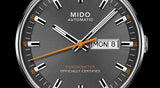 Mido Commander II Automatic Chronometer Grey Dial Silver Steel Strap Watch For Men - M021.431.11.061.01 Buy Now By Mido