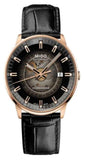 Mido Commander Automatic Black Dial Black Leather Strap Watch For Men - M021.407.36.411.00 Buy Now By Mido