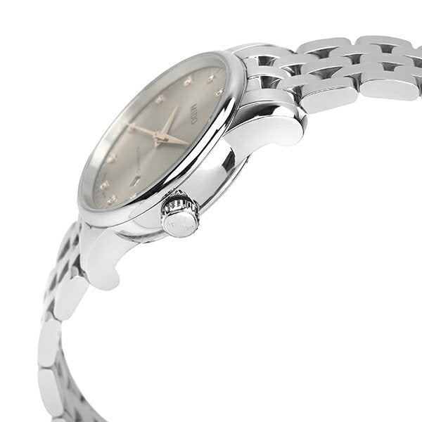 Mido Baroncelli III Automatic Silver Dial Silver Steel Strap Watch For Women - M7600.4.21.1 Buy Now By Mido