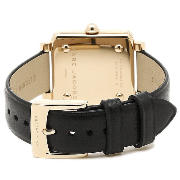 Marc Jacobs Vic Black Dial Black Leather Strap Watch for Women - MJ1522 Buy Now By Marc Jacobs