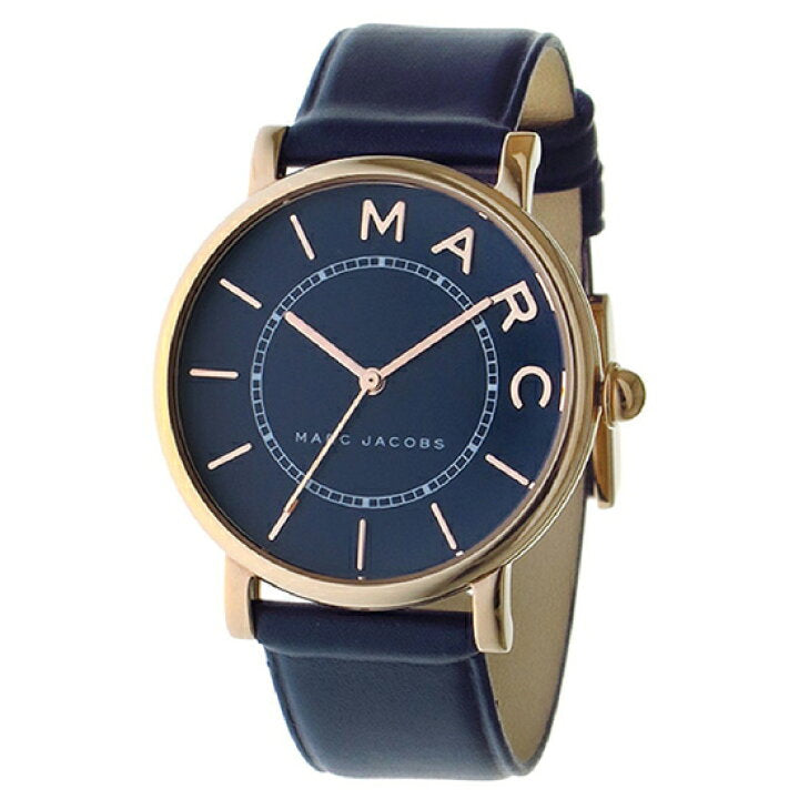 Marc Jacobs Roxy Navy Blue Dial Blue Leather Strap Watch for Women - MJ1534 Buy Now By Marc Jacobs