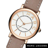 Marc Jacobs Roxy White Dial Light Brown Leather Strap Watch for Women - MJ1538 Buy Now By Marc Jacobs