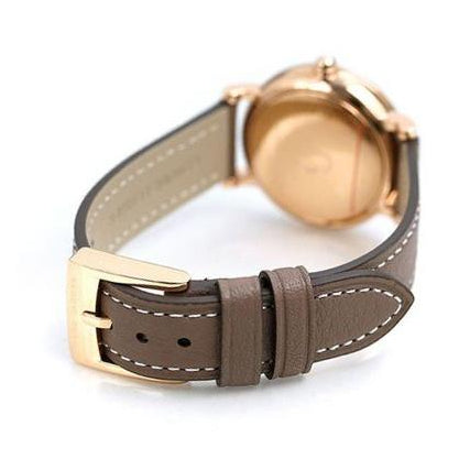 Marc Jacobs Roxy White Dial Light Brown Leather Strap Watch for Women - MJ1538 Buy Now By Marc Jacobs