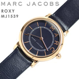 Marc Jacobs Roxy Navy Blue Dial Navy Blue Leather Strap Watch for Women - MJ1539 Buy Now By Marc Jacobs