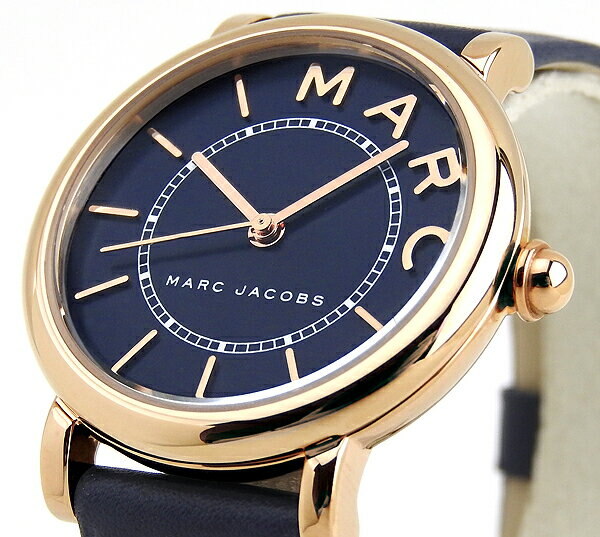 Marc Jacobs Roxy Navy Blue Dial Navy Blue Leather Strap Watch for Women - MJ1539 Buy Now By Marc Jacobs