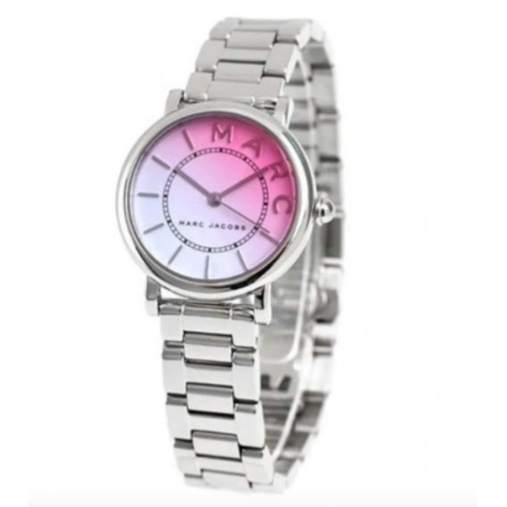 Marc Jacobs Roxy Pink Dial Silver Steel Strap Watch for Women - MJ3554 Buy Now By Marc Jacobs